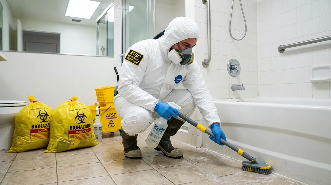 Decontamination equipment deployed for Blood Cleanup in Lake Elsinore